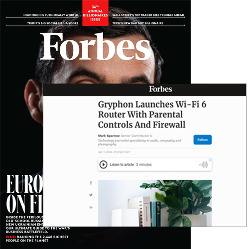 Forbes coverage of Gryphon AX
